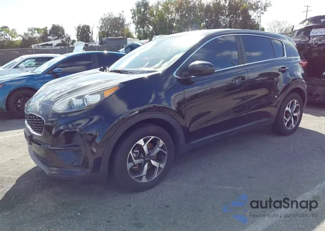 2020 Kia Sportage Lx z USA, uszkodzony, nr VIN KNDPM3AC2L7817043